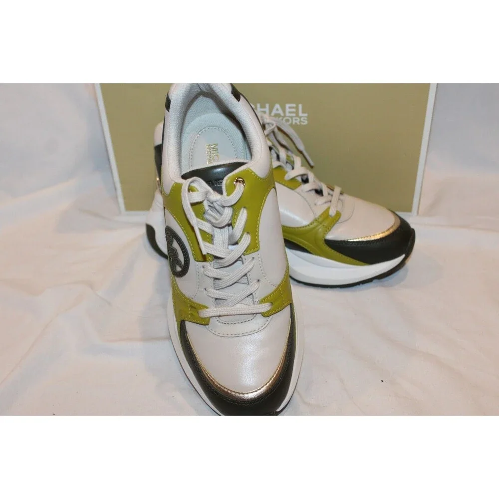 Michael Kors Women's Zuma Trainer Athletic Sneakers Apple Multi NIB SZ 8.5